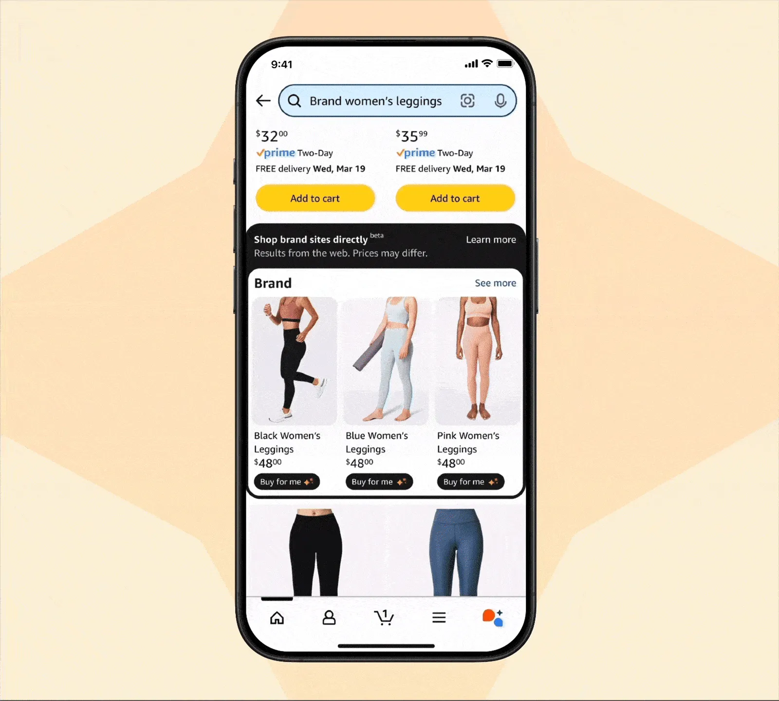 Amazon Buy for Me hoạt động như một AI tự động để mua hàng từ các trang web thương hiệu bên ngoài