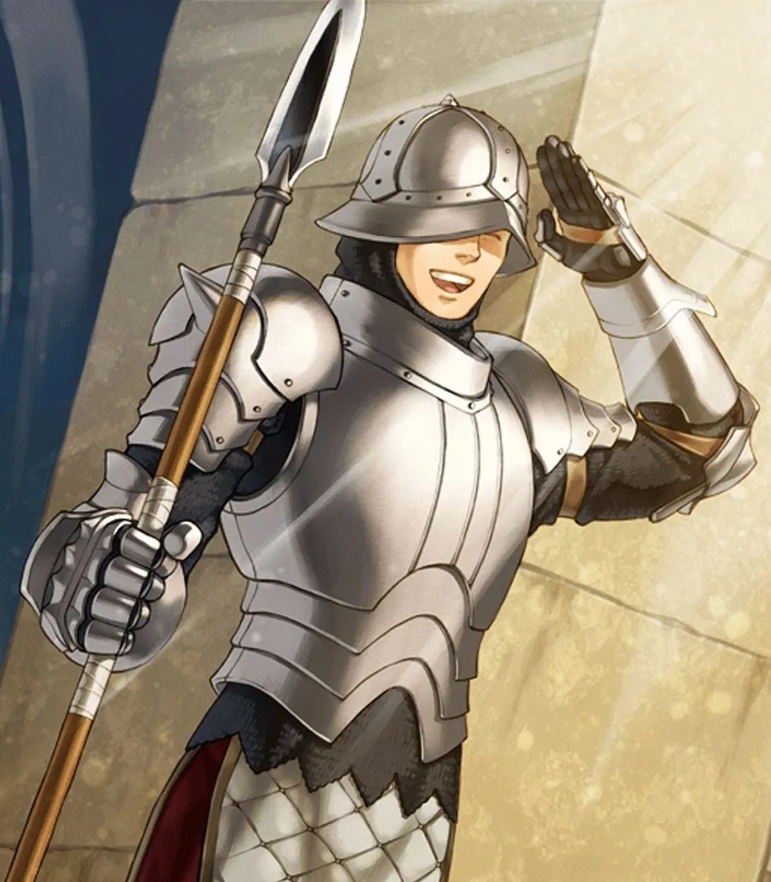 Ảnh chân dung nhân vật Gatekeeper từ Fire Emblem Heroes, thể hiện sự đa dạng nhân vật trong vũ trụ Fire Emblem.