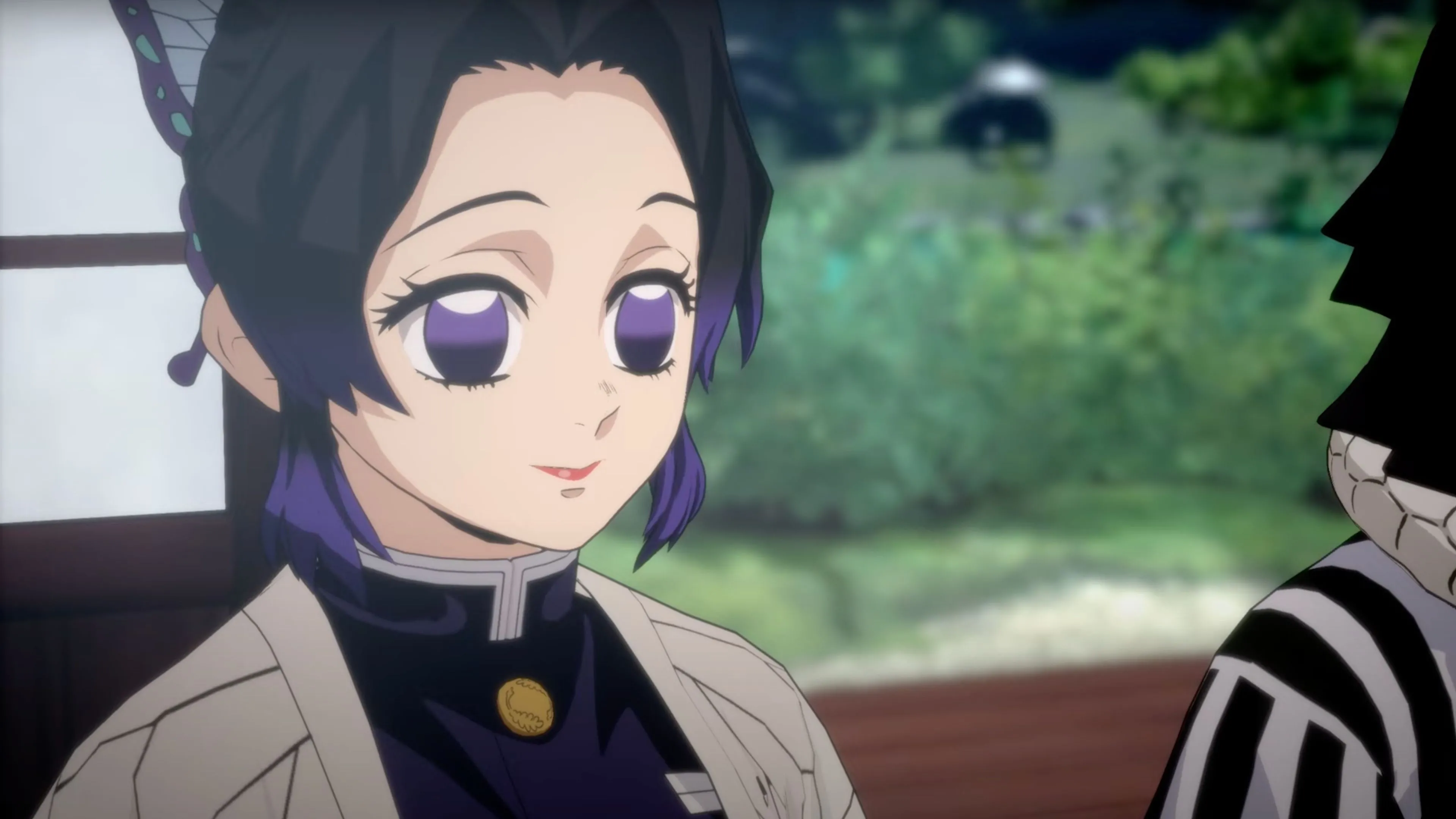 Ảnh chụp màn hình gameplay trong Demon Slayer: Kimetsu no Yaiba 2, thể hiện cảnh chiến đấu căng thẳng.