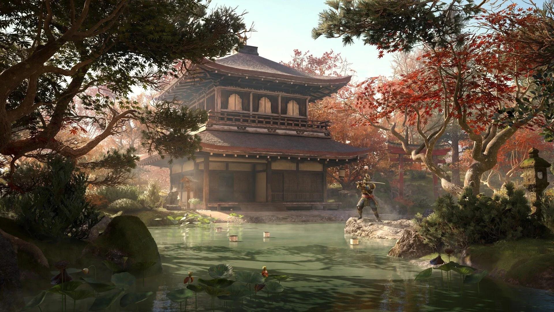 Ảnh quảng cáo về Assassin's Creed Shadows, một trong những tựa game có các gói quà đặt trước hấp dẫn.