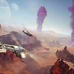 Bản đồ tổng quan Deep Desert trong Dune: Awakening, nơi diễn ra các trận PvP và PvE căng thẳng giành tài nguyên quý hiếm.