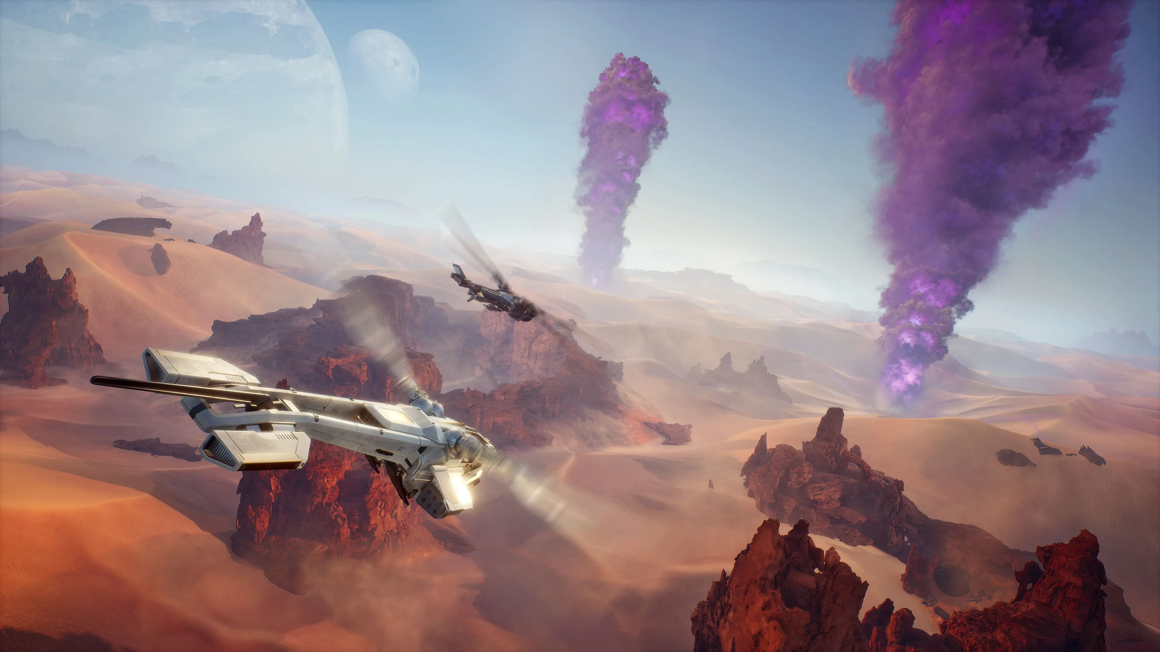 Bản đồ tổng quan Deep Desert trong Dune: Awakening, nơi diễn ra các trận PvP và PvE căng thẳng giành tài nguyên quý hiếm.