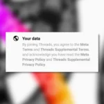 Biểu đồ minh họa các loại dữ liệu mà ứng dụng Threads của Instagram có thể thu thập từ người dùng.
