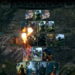 Bộ bài Gwent từ tựa game The Witcher 3, minh họa trò chơi thẻ bài phổ biến được phát triển thành game độc lập.