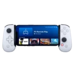 Bộ điều khiển Backbone One PlayStation Edition cho Android hiển thị ứng dụng Backbone