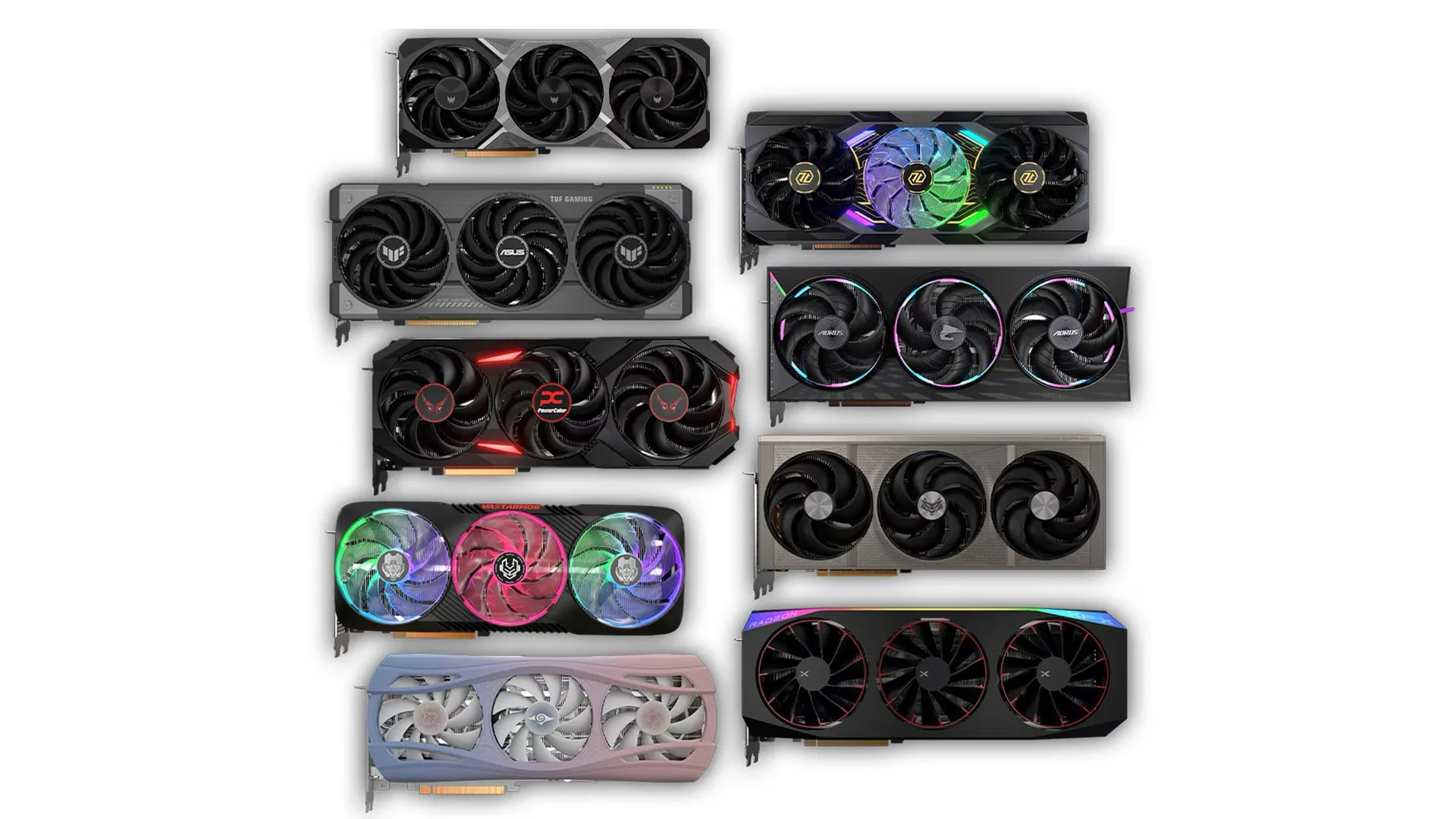 Các mẫu card đồ họa AMD RX 9070 từ các thương hiệu đối tác