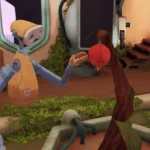 Cảnh quay game VR góc nhìn thứ nhất The Last Clockwinder với đồ họa chi tiết nhưng vẫn còn hạn chế so với game truyền thống.