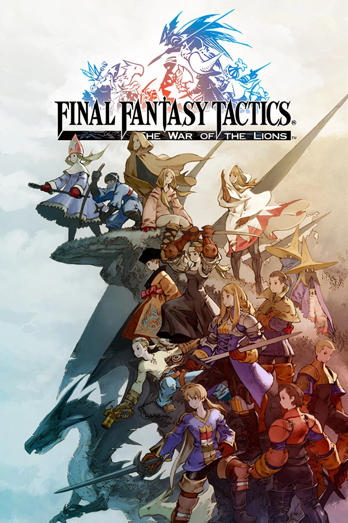 Cảnh Ramza Beoulve, nhân vật chính của Final Fantasy Tactics: The War of the Lions, trong đoạn cắt cảnh