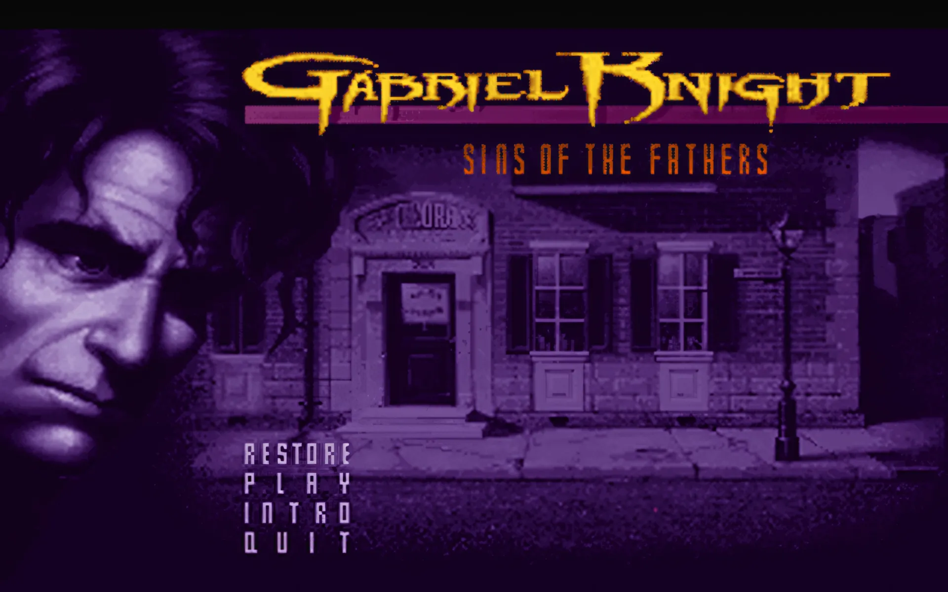 Cảnh trong Gabriel Knight Sins of the Fathers phiên bản gốc