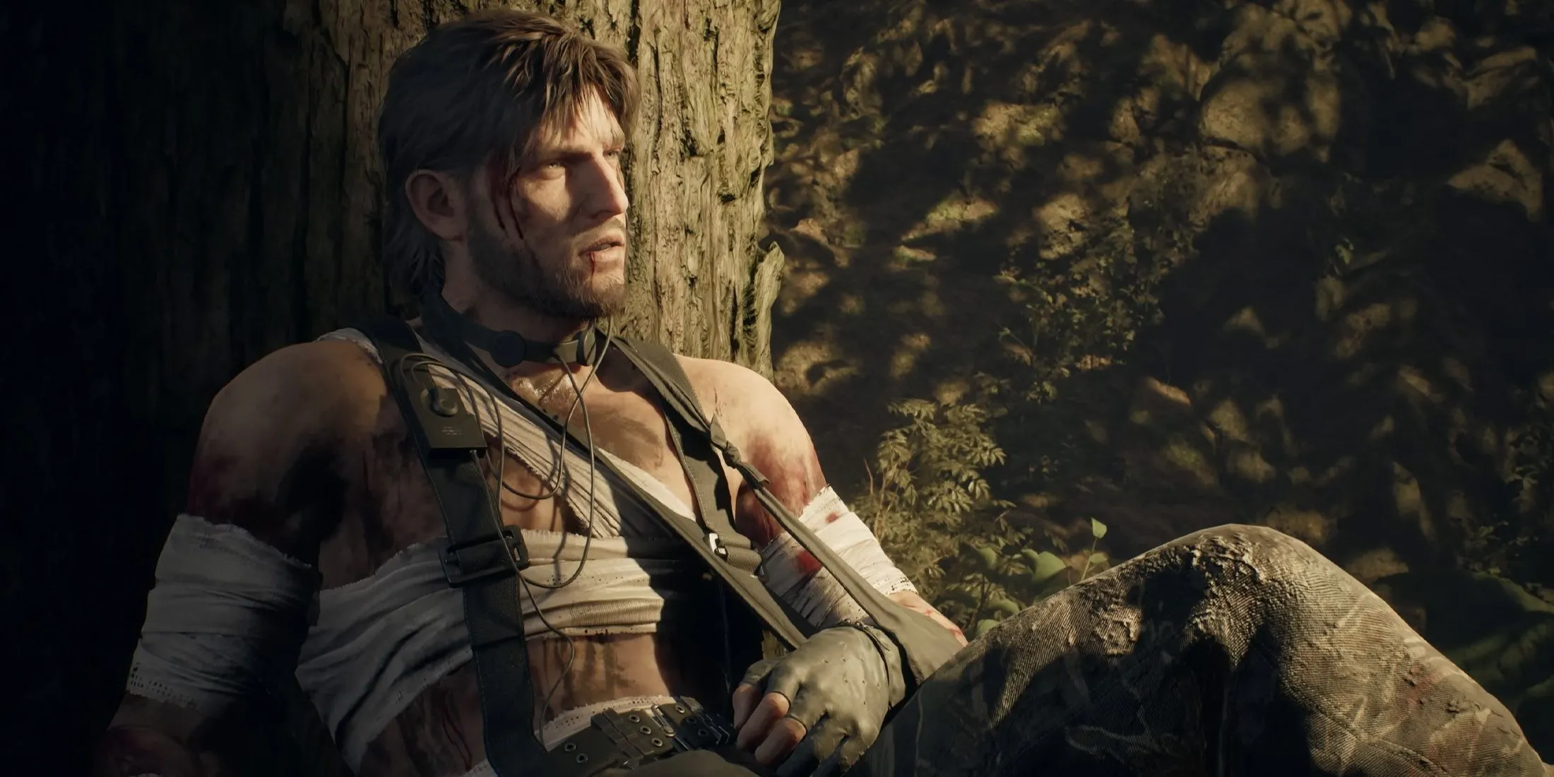 Chân dung Naked Snake trong Metal Gear Solid Delta: Snake Eater, với đồ họa được làm lại hiện đại.