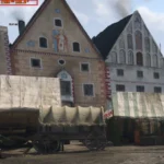 Chỉ số hiệu suất trong game Kingdom Come Deliverance II khi CPU bị nghẽn cổ chai, với mức sử dụng GPU thấp và CPU cao.
