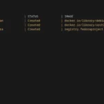 Danh sách các Distrobox container đang hoạt động hiển thị trong cửa sổ terminal Linux.