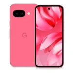 Điện thoại Google Pixel 9a màu hồng, mẫu smartphone giá rẻ có một số hạn chế về tính năng.