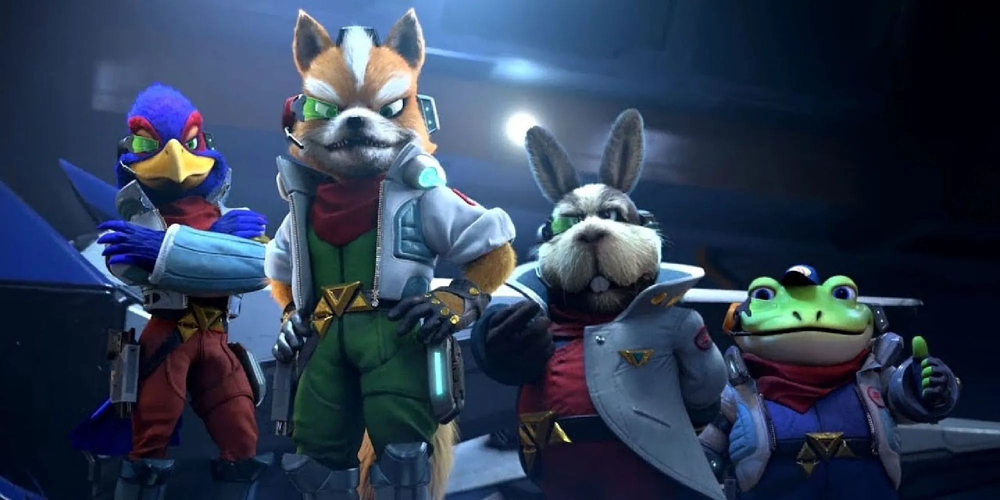 Fox McCloud và phi đội Star Fox trong cảnh cắt của Starlink, gợi ý khả năng trở lại của series Star Fox.