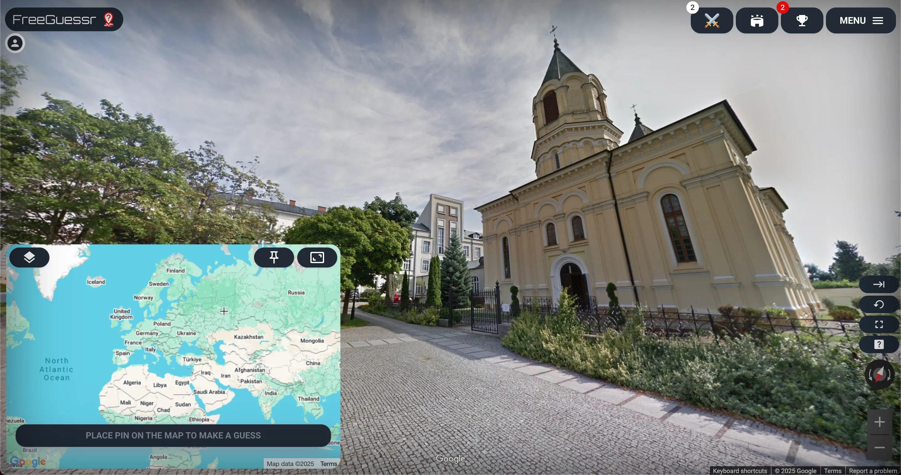 FreeGuessr - Game đoán địa điểm thế giới từ Street View