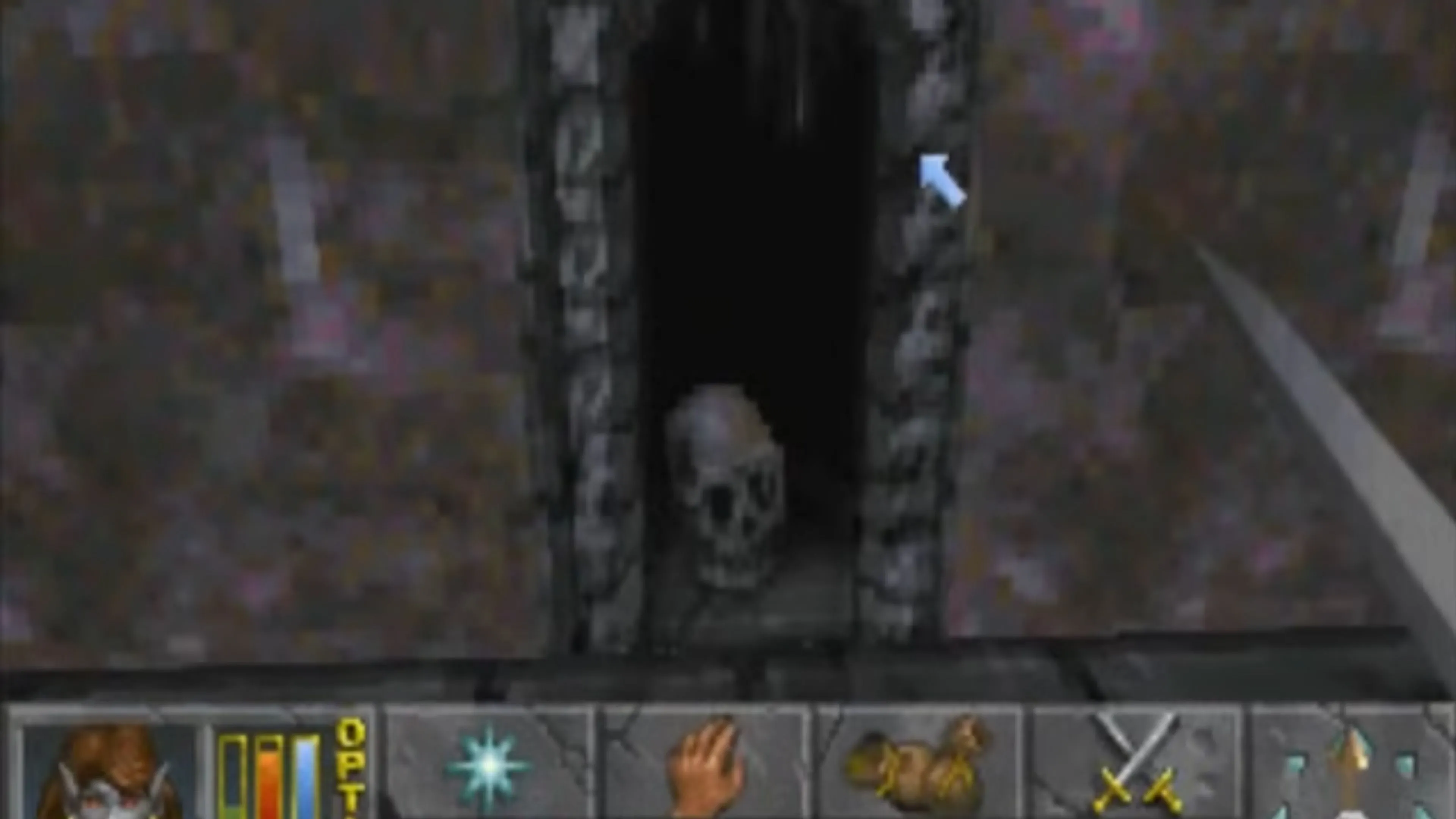 Giao diện bản đồ thế giới rộng lớn của The Elder Scrolls II Daggerfall