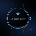 Giao diện Google Gemini đang hoạt động trên đồng hồ thông minh Wear OS