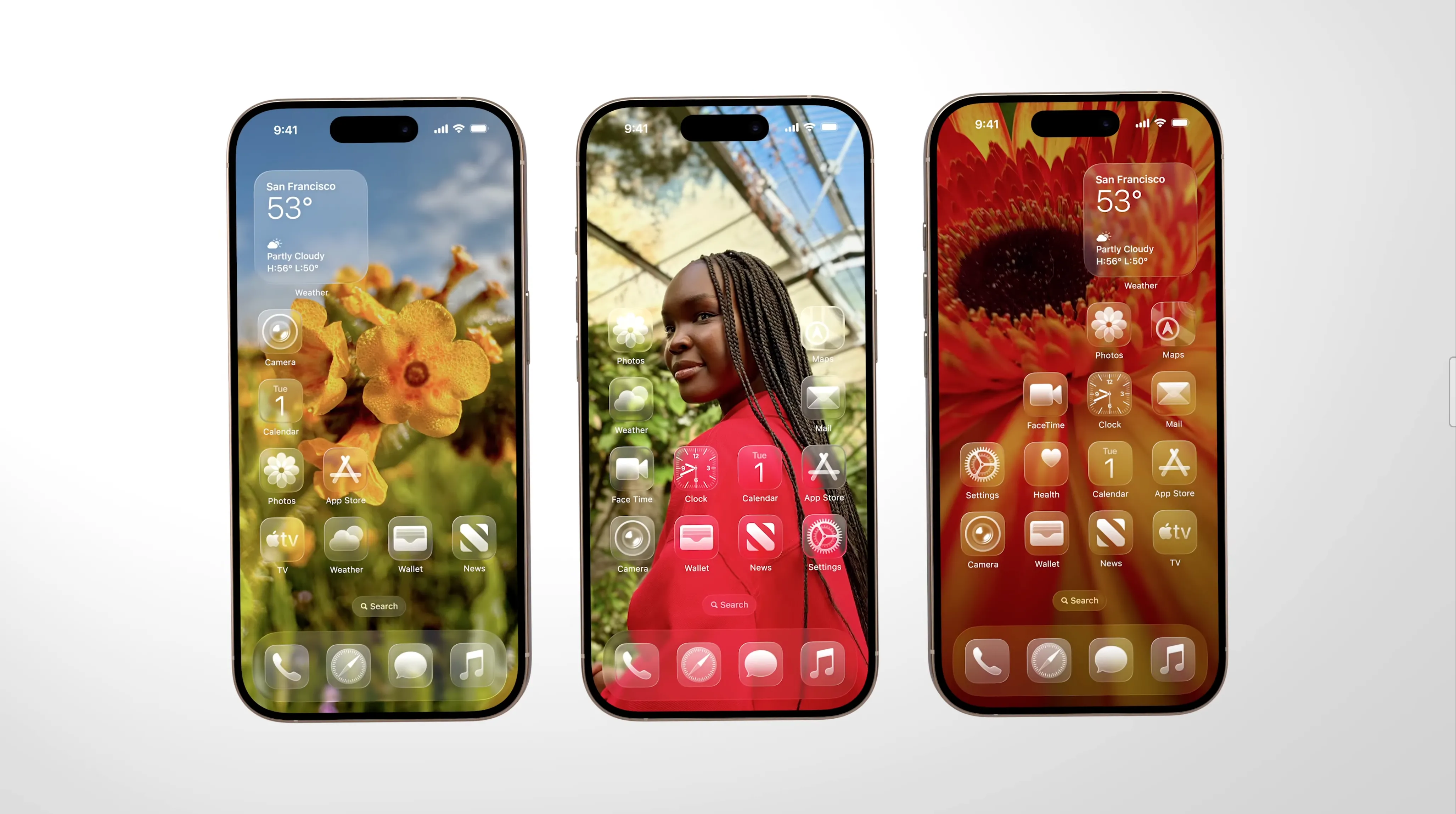 Giao diện Liquid Glass với chế độ rõ nét trên iOS 26