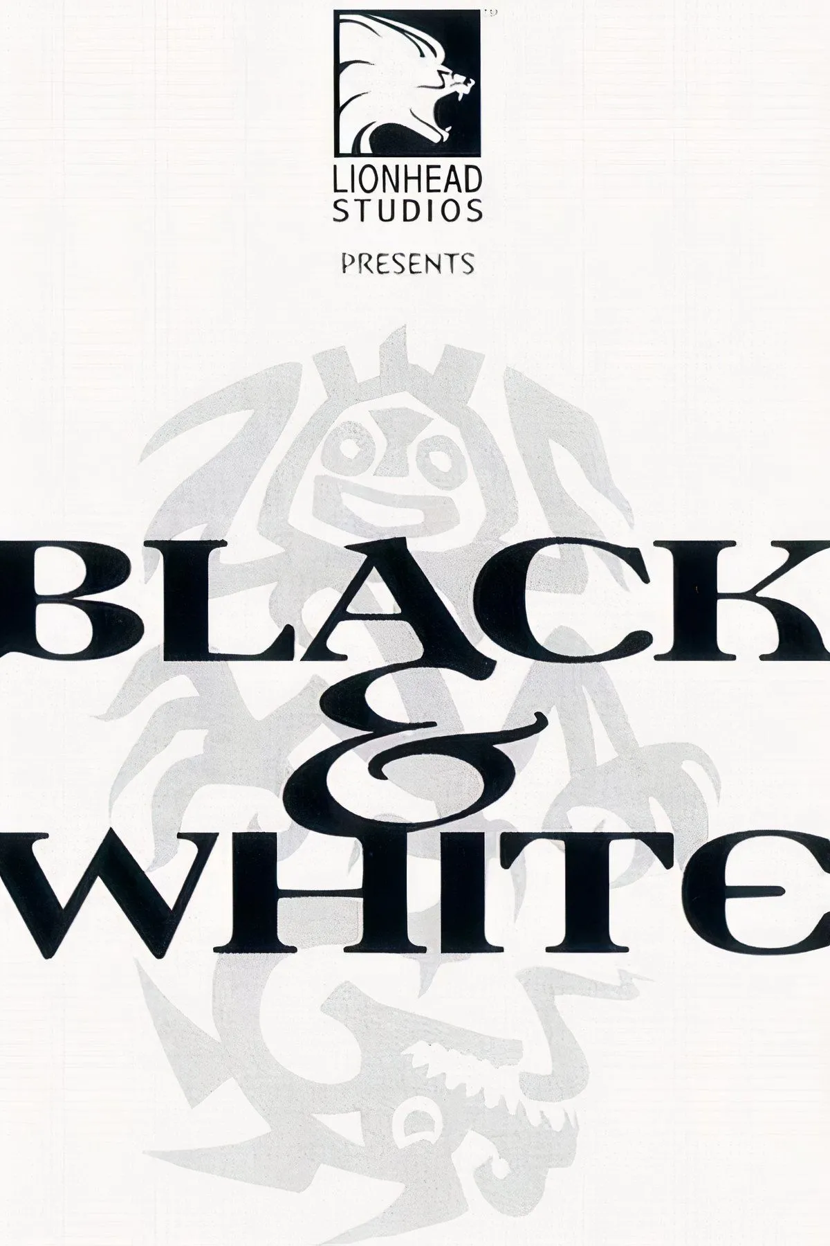 Giao diện quản lý và tương tác với sinh vật trong Black &amp; White
