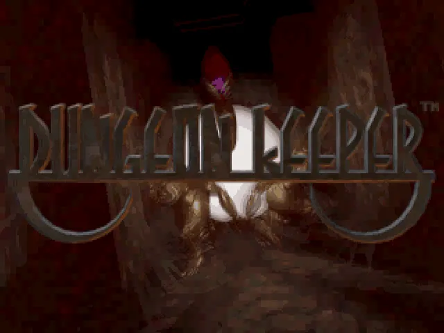 Giao diện xây dựng và quản lý ngục tối trong Dungeon Keeper.