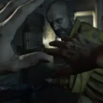 Góc nhìn thứ nhất đáng sợ trong Resident Evil 7, minh họa sự trở lại kinh dị sinh tồn.
