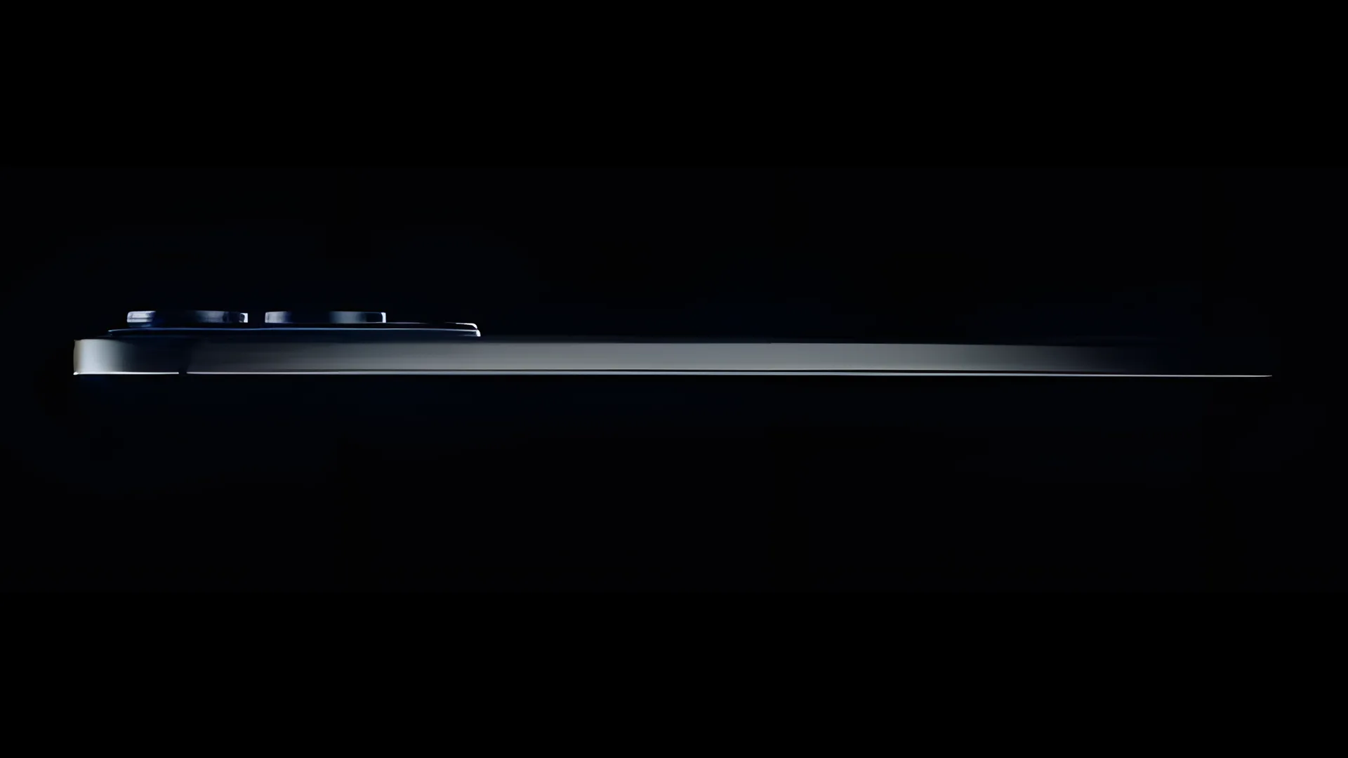 Hình ảnh cạnh bên của Samsung Galaxy S25 Edge, làm nổi bật thiết kế siêu mỏng và thanh lịch, cho thấy lợi thế về trọng lượng.