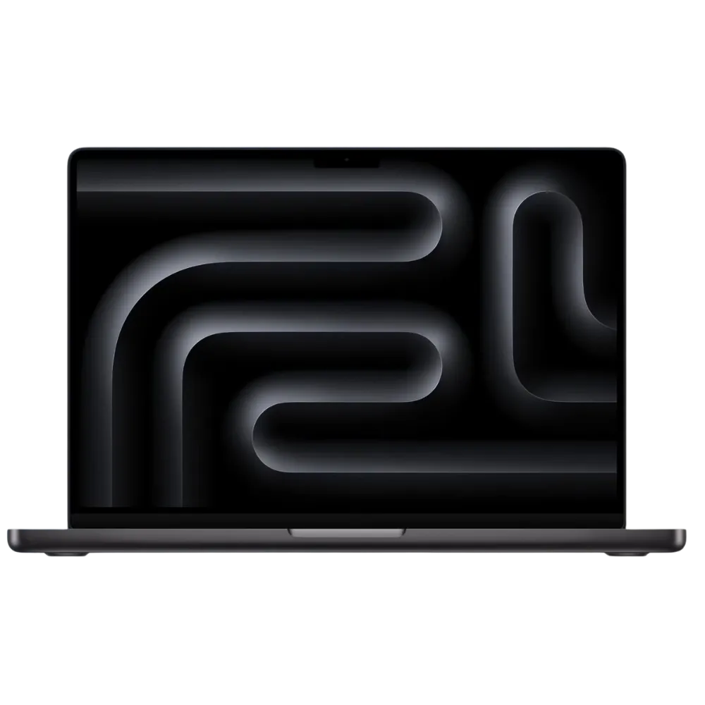 Hình ảnh một chiếc MacBook Pro M4 với thiết kế sang trọng.