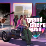 Hình ảnh quảng bá game GTA VI cùng các tựa game khác, minh họa cho việc đặt trước game để nhận quyền truy cập sớm.