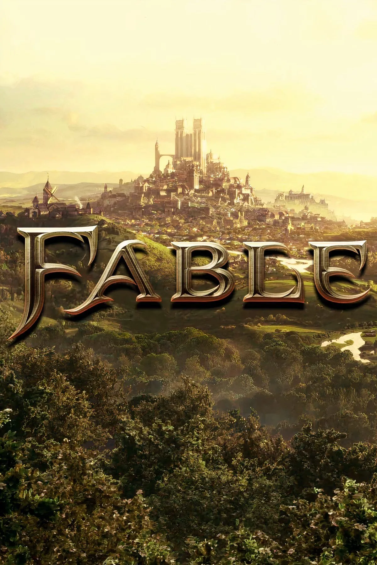 Hình ảnh quảng cáo của Fable (reboot), thể hiện phong cách đồ họa mới của series.