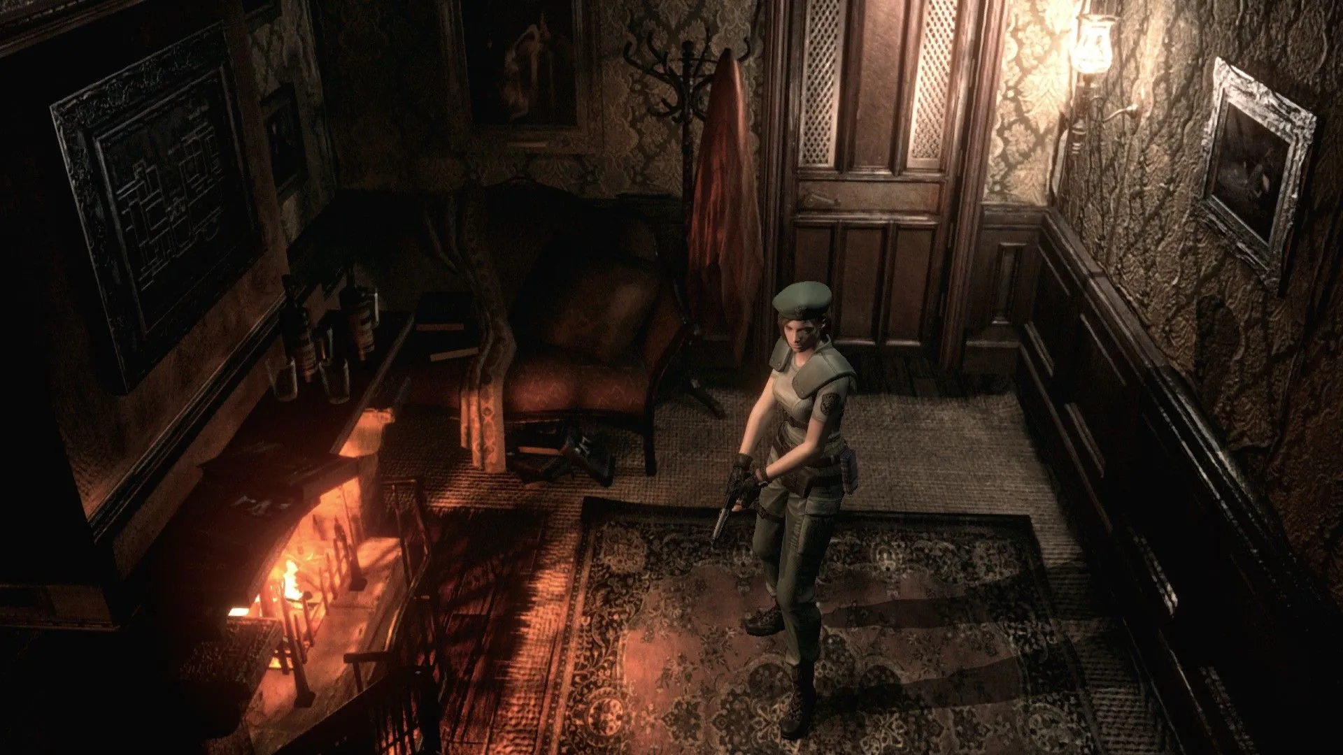 Jill Valentine trong Resident Evil (2002), một bản remake thành công của trò chơi kinh dị.
