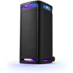 Loa Sony ULT Tower 9 màu đen nổi bật trên nền trắng.