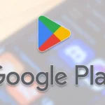 Logo Google Play Store trên điện thoại Android minh họa sự phổ biến của nền tảng di động