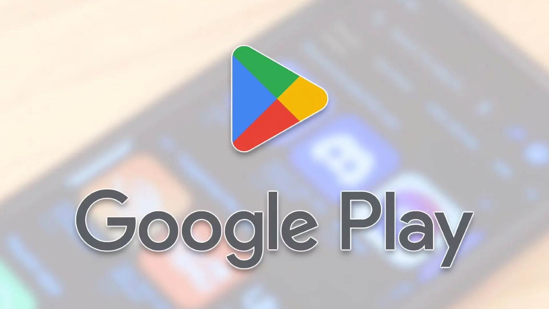 Logo Google Play Store trên điện thoại Android minh họa sự phổ biến của nền tảng di động