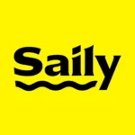 Logo Saily eSIM, biểu tượng của dịch vụ dữ liệu di động quốc tế từ NordVPN.