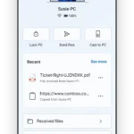 Màn hình chính mới của ứng dụng Link to Windows cho phép điều khiển máy tính từ điện thoại Android