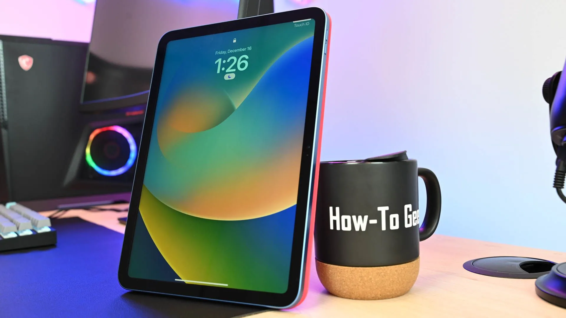 Màn hình khóa của iPad thế hệ 10