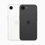 Mặt trước và mặt sau iPhone 16e cùng các phiên bản màu sắc mới