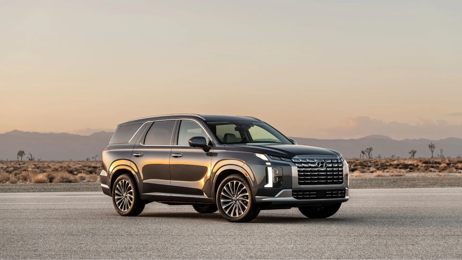 Mẫu SUV Hyundai Palisade 2025, một trong những xe bị triệu hồi do nguy cơ cháy nổ