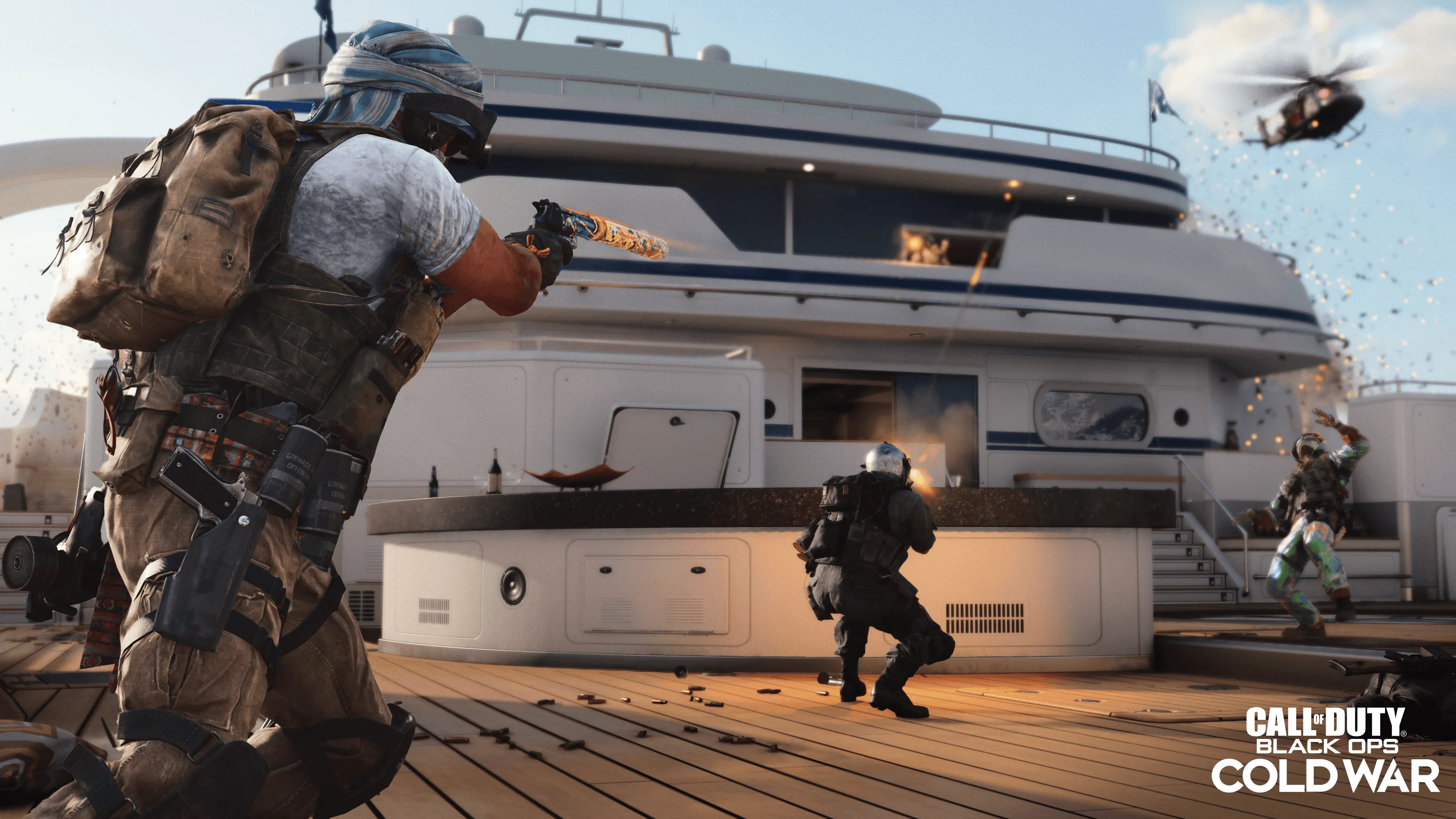 Một người lính đang giao tranh trong tựa game Call of Duty nổi tiếng.