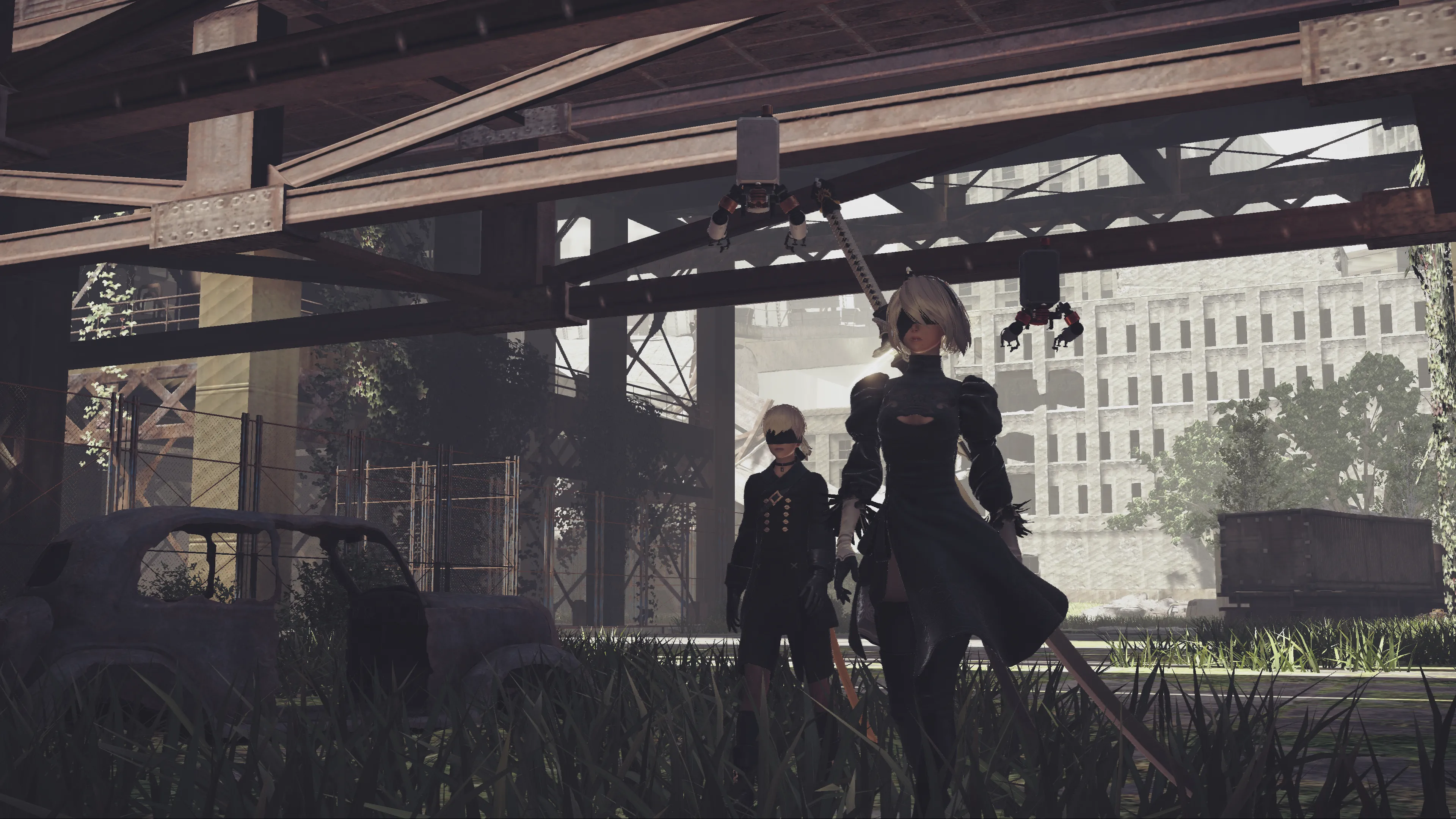 Nier Automata OST, nhân vật 2B và 9S trong thế giới hậu tận thế