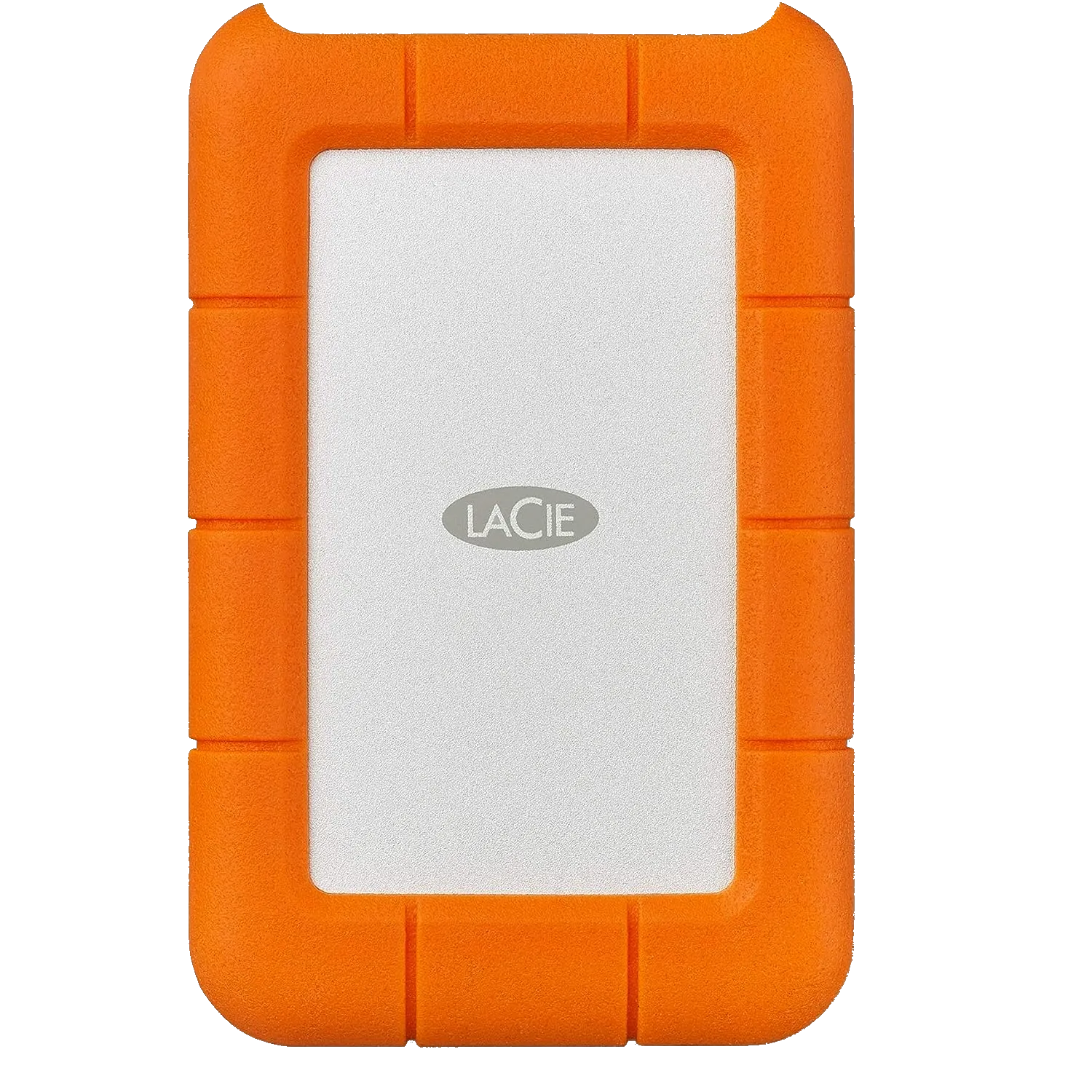 Ổ cứng di động LaCie Rugged Mini chống sốc, lý tưởng cho việc sao lưu Time Machine.