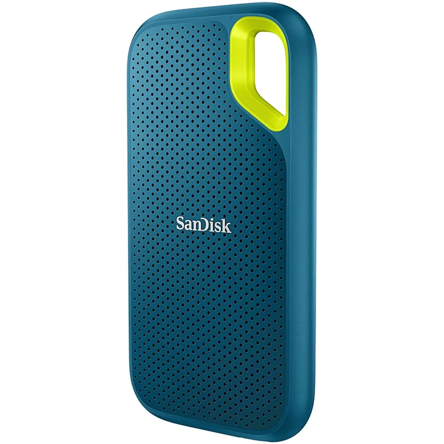 Ổ cứng di động SanDisk 4TB Extreme Portable SSD trên nền trắng