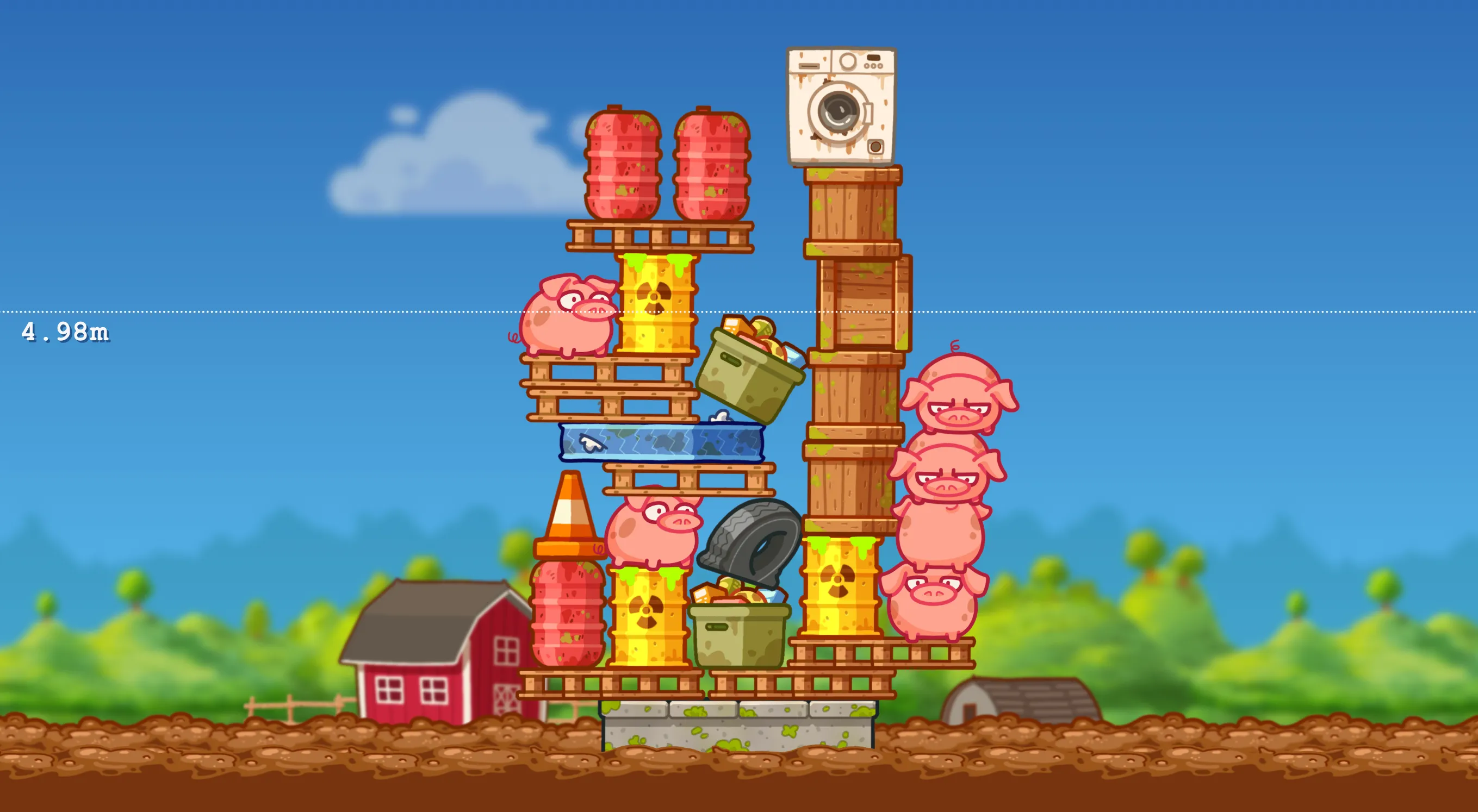 Styscraper - Game xây tháp độc đáo từ đồ vật lộn xộn