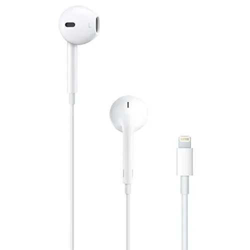 Tai nghe Apple EarPods USB-C màu trắng, minh họa sản phẩm hỗ trợ âm thanh qua cổng USB-C của Meta Quest.