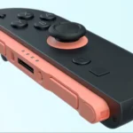 Tay cầm Joy-Con của Nintendo Switch 2 với các nút SL và SR bằng kim loại lớn hơn.