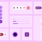 Thành phần giao diện người dùng Material 3 Expressive với các biểu tượng và văn bản được thiết kế lại.