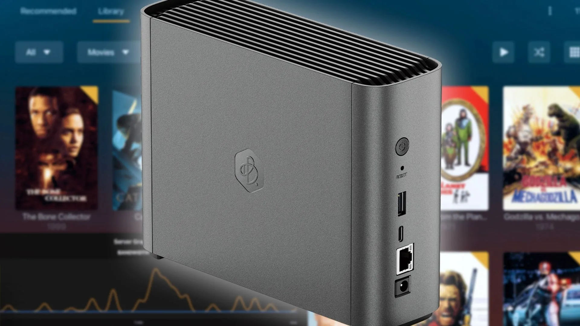 Thiết bị lưu trữ NAS Synology BeeStation Plus với 8TB, được coi là NAS Plex dễ sử dụng.