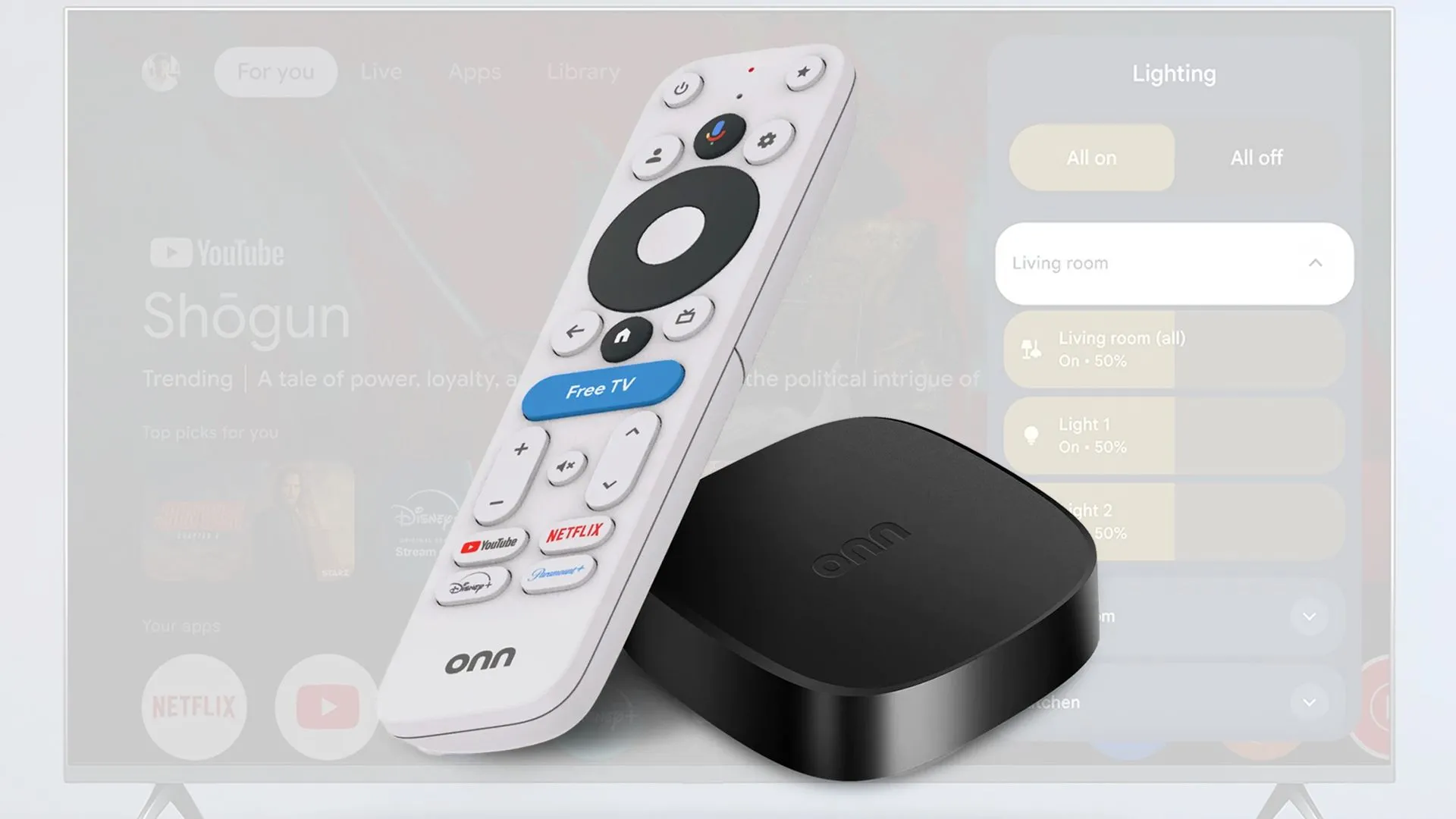 Thiết bị Onn 4K Plus Google TV Streamer của Walmart, mang trải nghiệm TV thông minh 4K giá phải chăng.