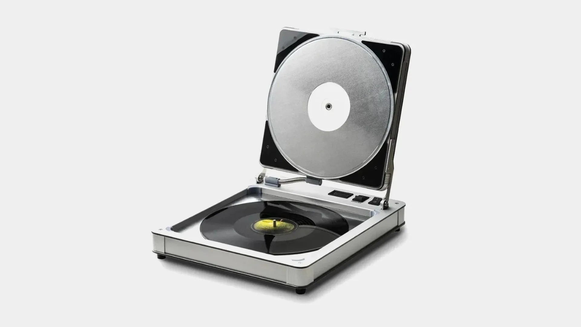 Thiết bị Pro-Ject Vinyl Flattening, được thiết kế để làm phẳng các đĩa than bị cong vênh, cải thiện chất lượng âm thanh.