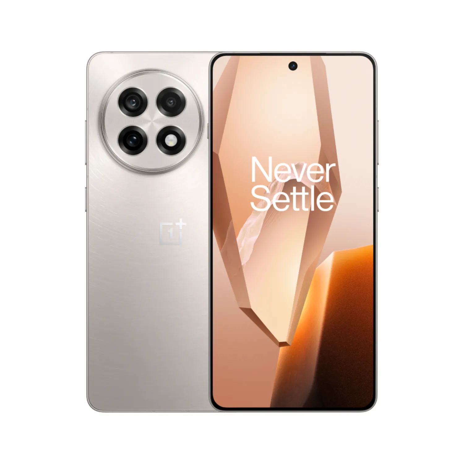 Thiết kế mặt lưng điện thoại OnePlus 13R màu xanh đậm